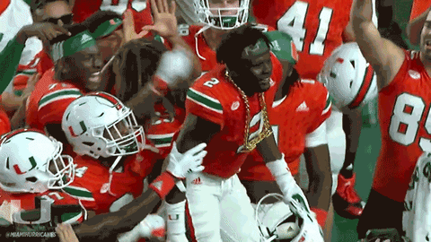 college football GIF by Miami Hurricanes