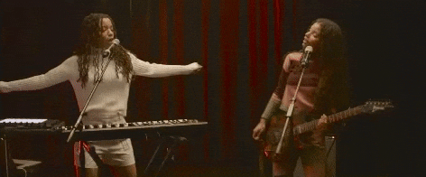 performance sing GIF by Chloe x Halle