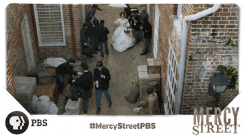 happy hannah james GIF by Mercy Street PBS