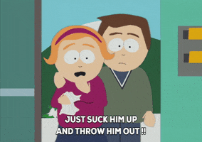sad exclaiming GIF by South Park 