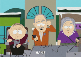 grandpa marvin marsh hard of hearing GIF by South Park 