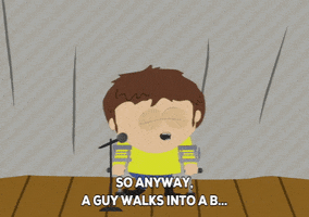 stage speaking GIF by South Park 