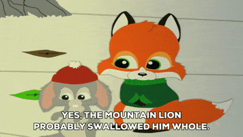 fox talking GIF by South Park 