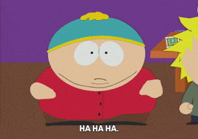 eric cartman shock GIF by South Park 