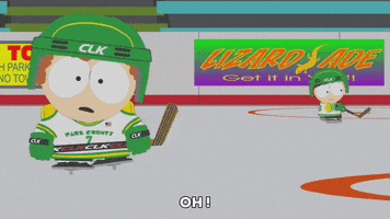 Hockey Falling GIF by South Park