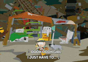 butters stotch building GIF by South Park 