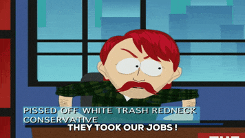 angry jobs GIF by South Park 