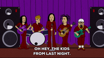 band perform GIF by South Park 