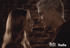 Buffy The Vampire Slayer Kiss GIF by HULU