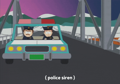 police siren gif