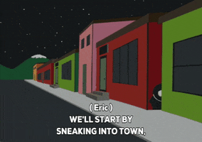 eric cartman town GIF by South Park 