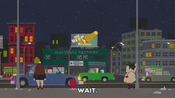 cars driving GIF by South Park 