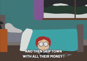 night bed GIF by South Park 