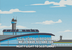 new york airport GIF by South Park 