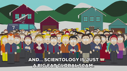 South Park lie global scam scientology GIF