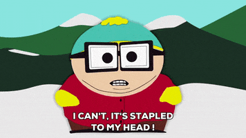 eric cartman head GIF by South Park 