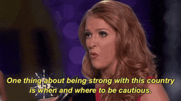 One Thing About Being Strong With This Country Is When And Where To Be Cautious GIF by Miss America