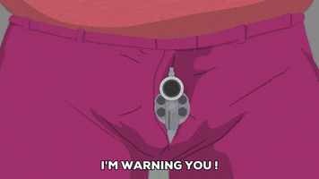 pants threatening GIF by South Park 