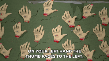 hand GIF by South Park 