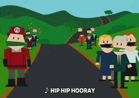 awesome singing extras GIF by South Park 
