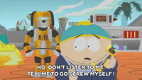 excited eric cartman GIF by South Park 