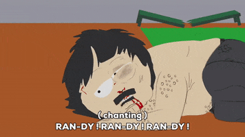 bleeding fight back GIF by South Park 