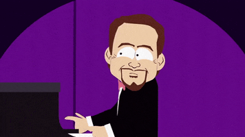 piano wink GIF by South Park 