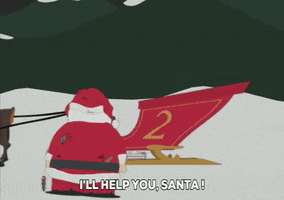 Santa Sleigh GIF by South Park