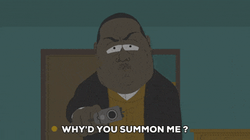angry biggie smalls GIF by South Park 