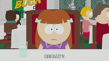 girl eating GIF by South Park 