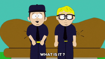 nervous GIF by South Park 