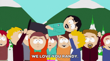 we love you randy marsh GIF by South Park 
