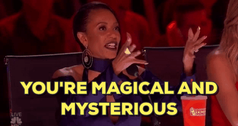 Youre Magical And Mysterious Mel B GIF by America's Got Talent - Find & Share on GIPHY