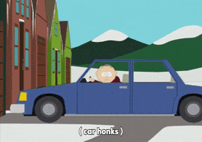 car honking GIF by South Park 