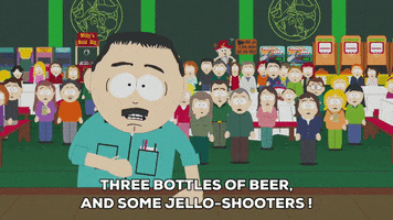 shock drinking GIF by South Park 