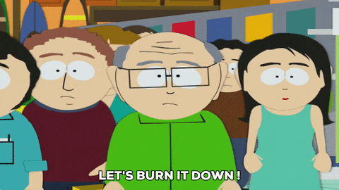 Fire Burn GIF by South Park