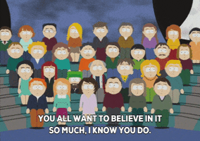 audience staring GIF by South Park 