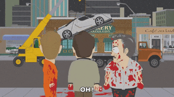blood violence GIF by South Park 