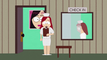 check in eric cartman GIF by South Park 