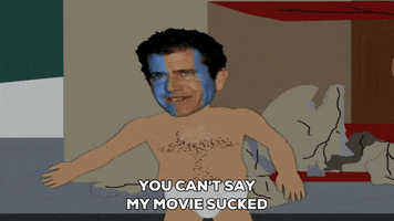 yelling mel gibson GIF by South Park 