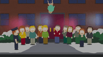 jump death GIF by South Park 