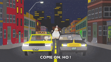 cars driving GIF by South Park 