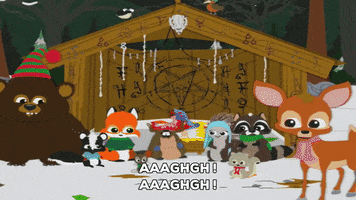 santa hunting GIF by South Park 