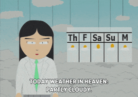 clouds weather GIF by South Park 