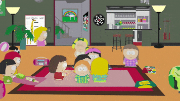 nervous pillows GIF by South Park 