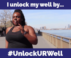 unlockurwell run running mental health jogging GIF