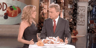 pat sajak bury face GIF by Wheel of Fortune
