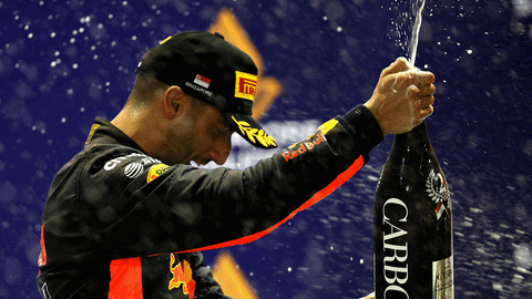 Image result for f1 night race gif