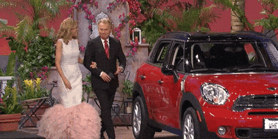 excited pat sajak GIF by Wheel of Fortune