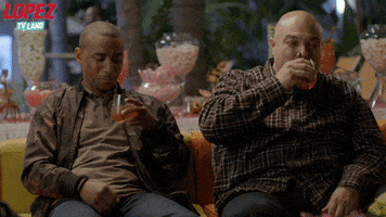 tv land drinking GIF by Lopez on TV Land